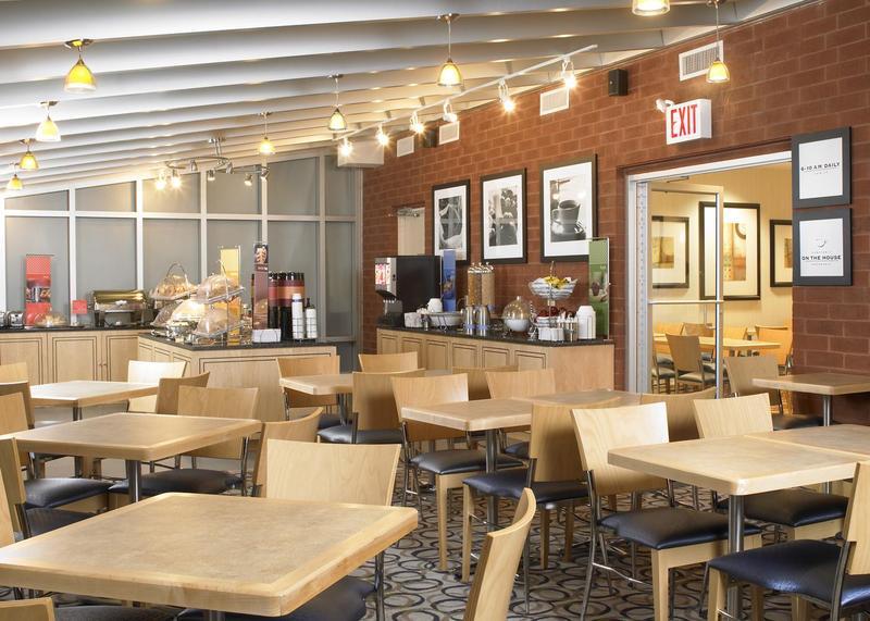 Hampton Inn Manhattan - Times Square South New York Restoran fotoğraf